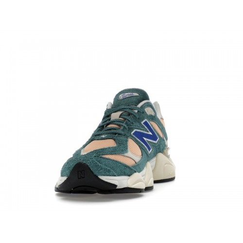 Кроссы New Balance 9060 New Spruce Purple - мужская сетка размеров