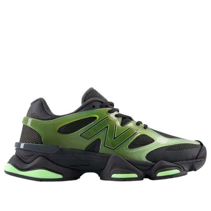 New Balance 9060 X Alpine Green Black - мужская сетка размеров New Balance 9060 X Alpine Green Black - мужская сетка размеров