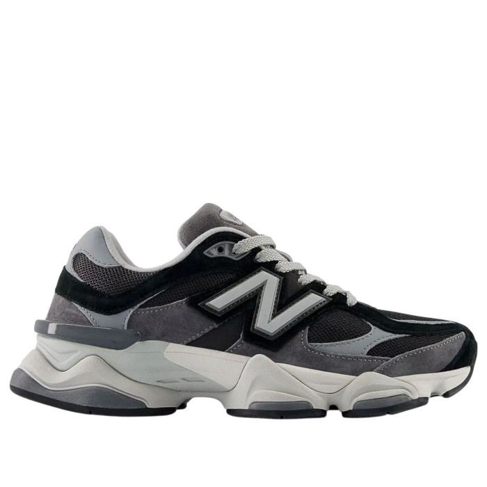 New Balance 9060 Black Grey - мужская сетка размеров New Balance 9060 Black Grey - мужская сетка размеров