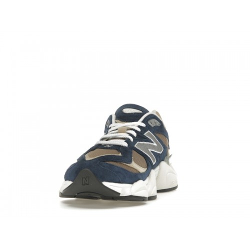 Кроссы New Balance 9060 Navy Mushroom - мужская сетка размеров