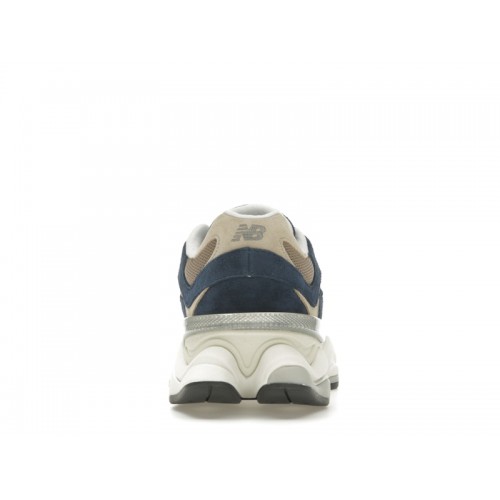 Кроссы New Balance 9060 Navy Mushroom - мужская сетка размеров