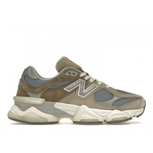 Кроссы New Balance 9060 Mushroom Aluminum - мужская сетка размеров