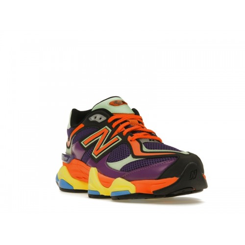 Кроссы New Balance 9060 Prism Purple - мужская сетка размеров