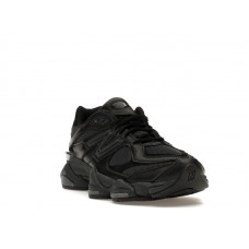 New Balance 9060 Triple Black Leather