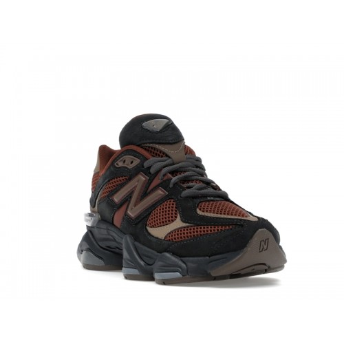 Кроссы New Balance 9060 Phantom Rich Oak - мужская сетка размеров