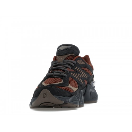 Кроссы New Balance 9060 Phantom Rich Oak - мужская сетка размеров