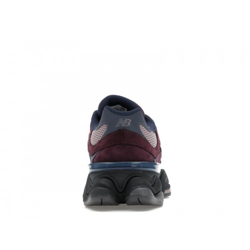 Кроссы New Balance 9060 Plum Brown Ice Wine - мужская сетка размеров