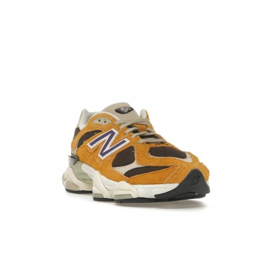 Кроссы New Balance 9060 Butterscotch - мужская сетка размеров