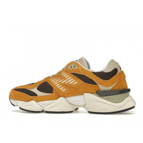 Кроссы New Balance 9060 Butterscotch - мужская сетка размеров