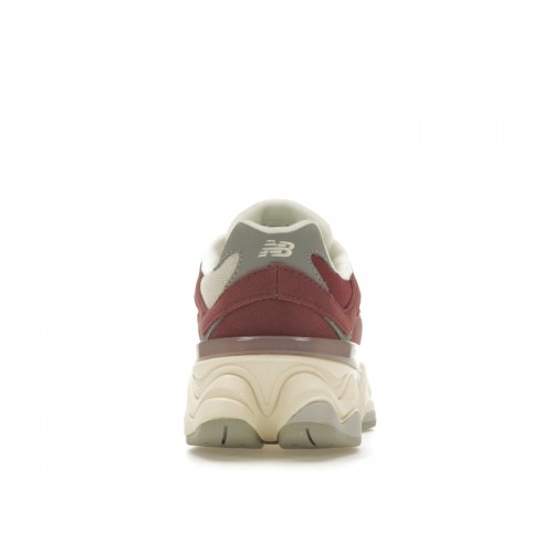 Кроссы New Balance 9060 Washed Burgundy - мужская сетка размеров