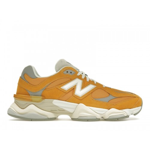 Кроссы New Balance 9060 Varsity Gold - мужская сетка размеров