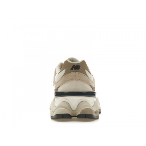 Кроссы New Balance 9060 Beige Cream - мужская сетка размеров