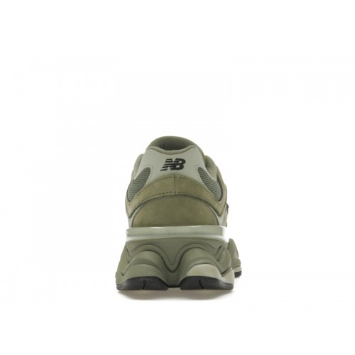 Кроссы New Balance 9060 Dark Olivine - мужская сетка размеров