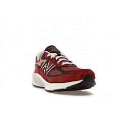 New Balance 990v6 MiUSA Teddy Santis Burgundy Tan