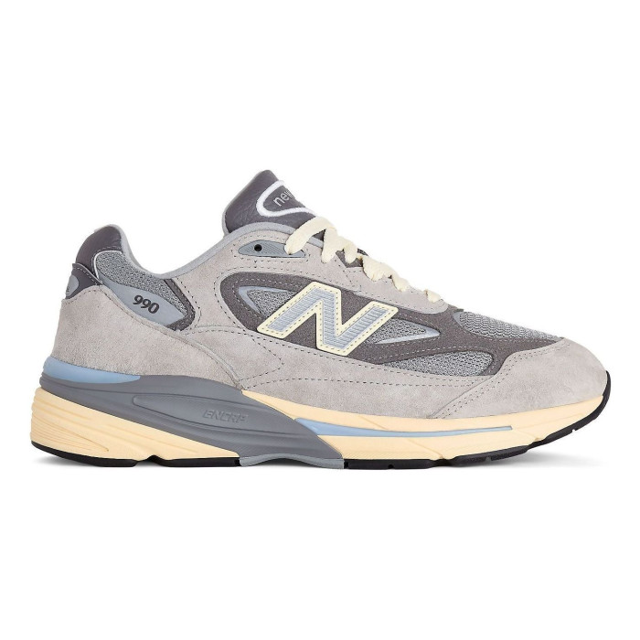 New Balance 990v7 MiUSA Kool Grey - мужская сетка размеров New Balance 990v7 MiUSA Kool Grey - мужская сетка размеров