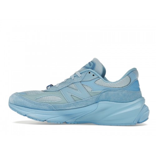 Кроссы New Balance 990v6 MiUSA Joe Freshgoods Prom Blue - мужская сетка размеров