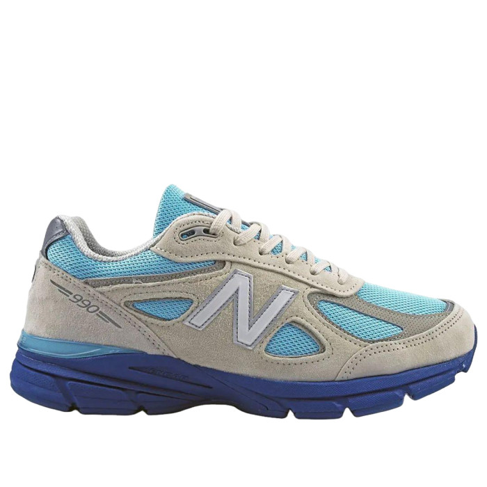 New Balance 990v4 Made in USA Moonbeam Cloud Blue - мужская сетка размеров New Balance 990v4 Made in USA Moonbeam Cloud Blue - мужская сетка размеров