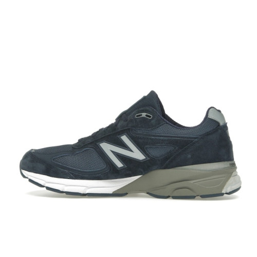 New Balance 990v4 Made in USA Navy 2023 - мужская сетка размеров New Balance 990v4 Made in USA Navy 2023 - мужская сетка размеров