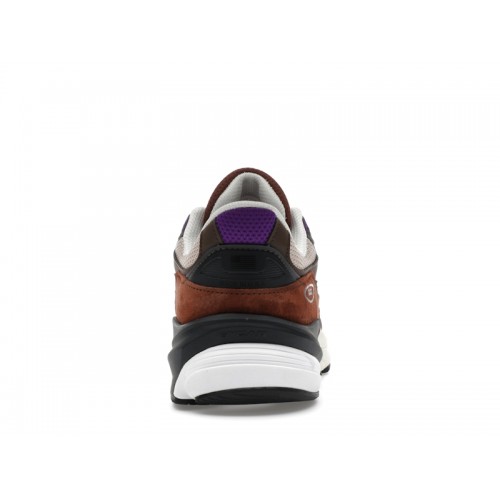 New Balance 990v6 Made in USA Rich Oak Cosmic Grape - мужская сетка размеров New Balance 990v6 Made in USA Rich Oak Cosmic Grape - мужская сетка размеров