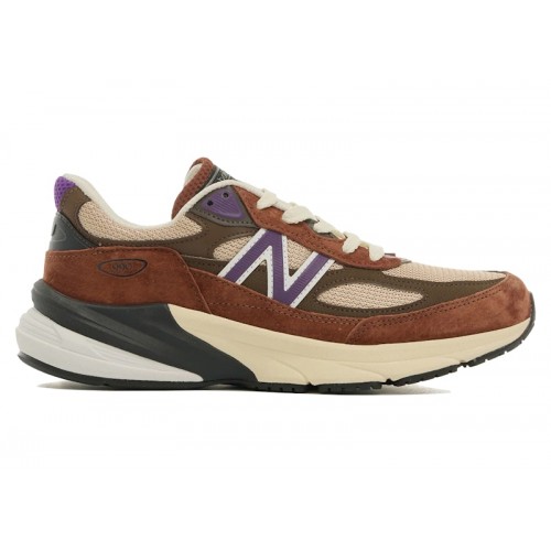 Кроссы New Balance 990v6 MiUSA Rich Oak - мужская сетка размеров