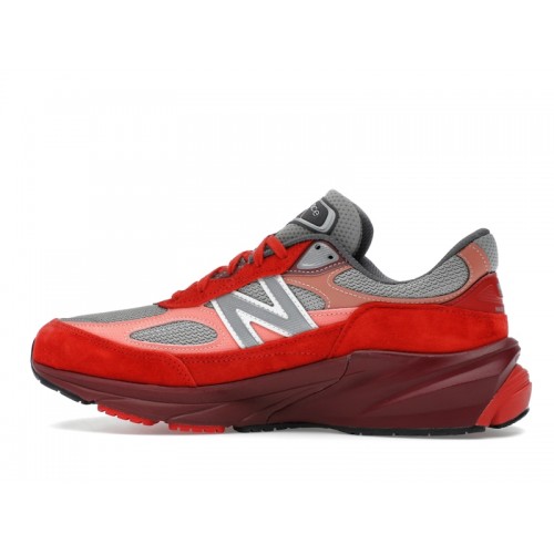 New Balance 990v6 MiUSA Community Red - мужская сетка размеров