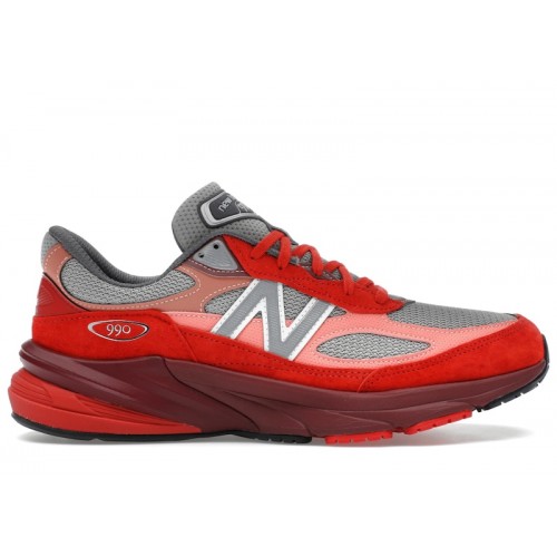 New Balance 990v6 MiUSA Community Red - мужская сетка размеров