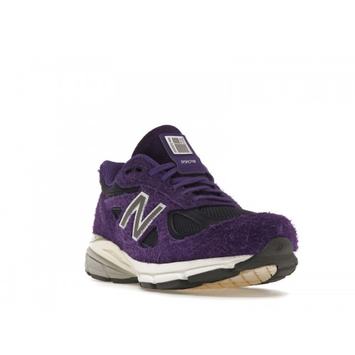 Кроссы New Balance 990v4 MiUSA Teddy Santis Plum Purple - мужская сетка размеров