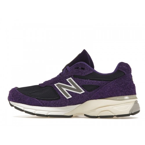 Кроссы New Balance 990v4 MiUSA Teddy Santis Plum Purple - мужская сетка размеров