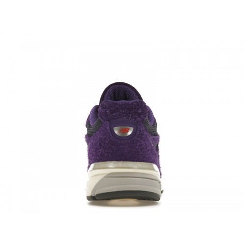 Кроссы New Balance 990v4 MiUSA Teddy Santis Plum Purple - мужская сетка размеров