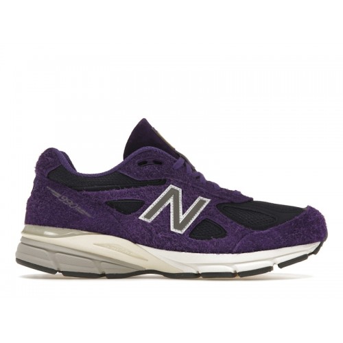 Кроссы New Balance 990v4 MiUSA Teddy Santis Plum Purple - мужская сетка размеров