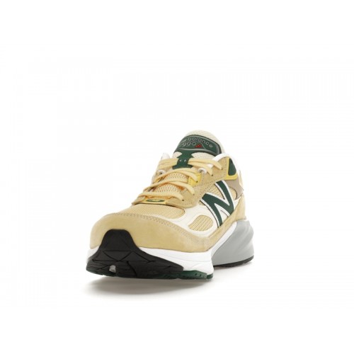 Кроссы New Balance 990v6 MiUSA Sulphur Green - мужская сетка размеров