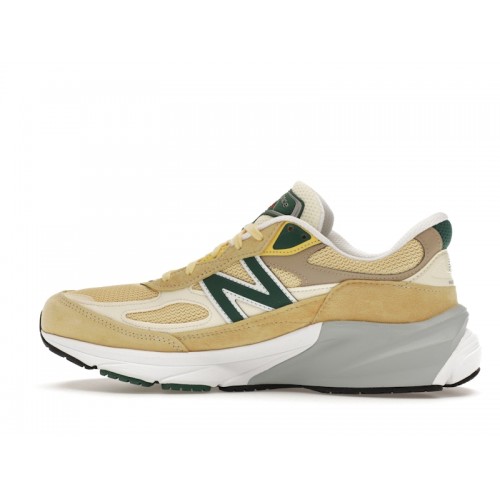 Кроссы New Balance 990v6 MiUSA Sulphur Green - мужская сетка размеров