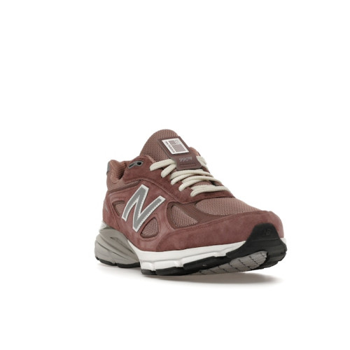 Kith x New Balance 990v4 Made In USA Dusty Mauve - мужская сетка размеров