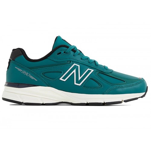 Кроссы New Balance 990v4 MiUSA Teddy Santis Teal - мужская сетка размеров