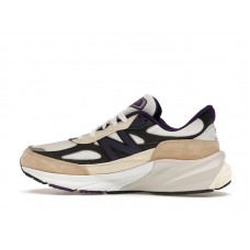 Кроссовки New Balance 990v6 MiUSA Teddy Santis White Black Plum