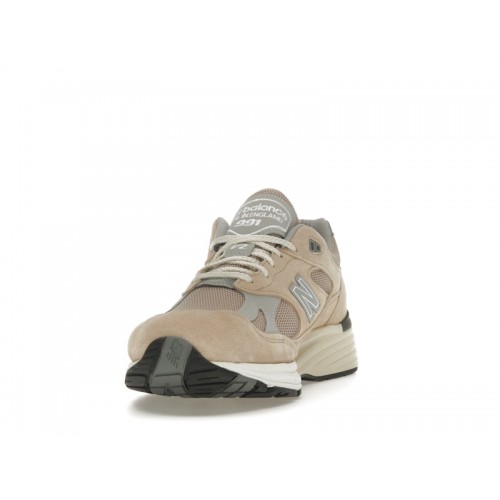 Кроссы New Balance 991v2 Cuban Sand - мужская сетка размеров