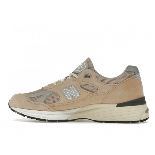 Кроссы New Balance 991v2 Cuban Sand - мужская сетка размеров