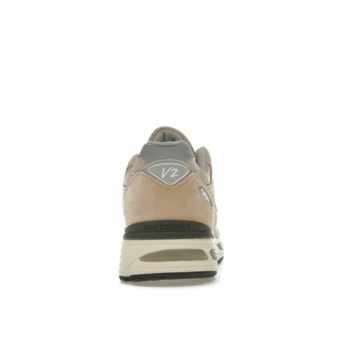 Кроссы New Balance 991v2 Cuban Sand - мужская сетка размеров