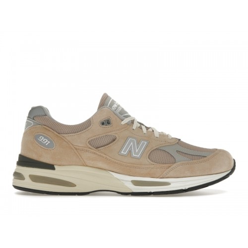 Кроссы New Balance 991v2 Cuban Sand - мужская сетка размеров