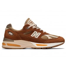 Кроссовки New Balance 991v2 MiUK Caramel Cafe