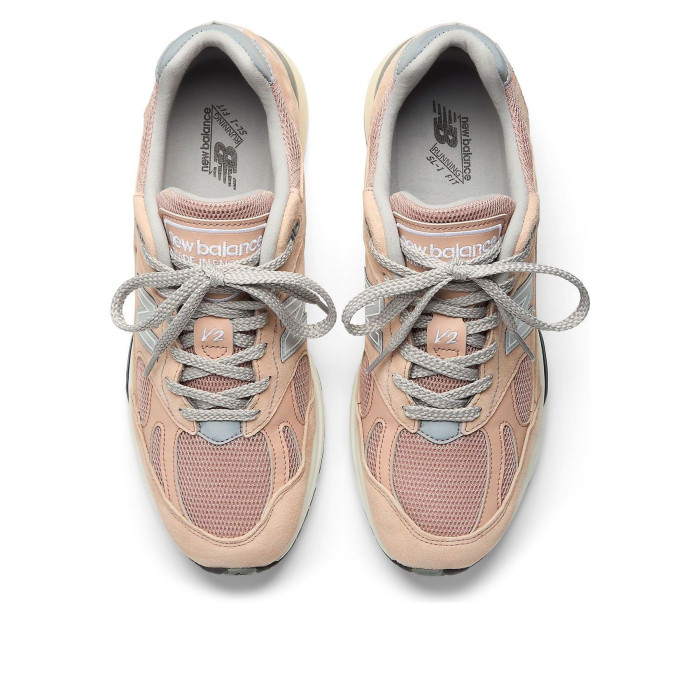 New Balance 991v2 Mahogany Rose - мужская сетка размеров New Balance 991v2 Mahogany Rose - мужская сетка размеров