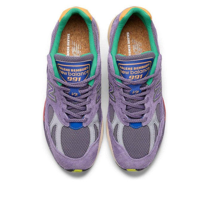 Salehe Bembury x New Balance 991v2 Made in England Colors Be The Palette - мужская сетка размеров Salehe Bembury x New Balance 991v2 Made in England Colors Be The Palette - мужская сетка размеров