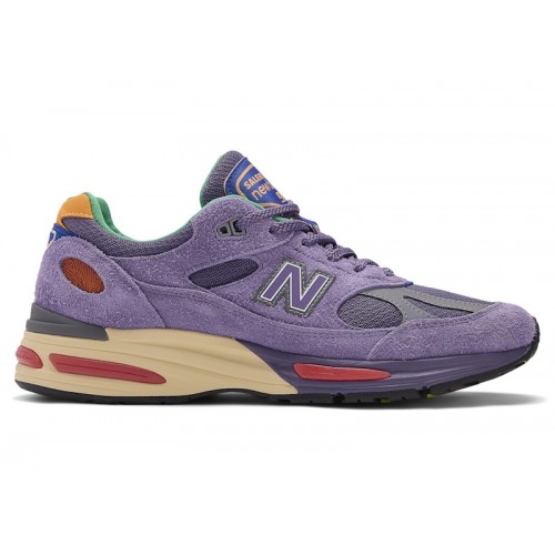 Кроссы New Balance 991v2 MiUK Salehe Bembury Colors Be The Palette - мужская сетка размеров