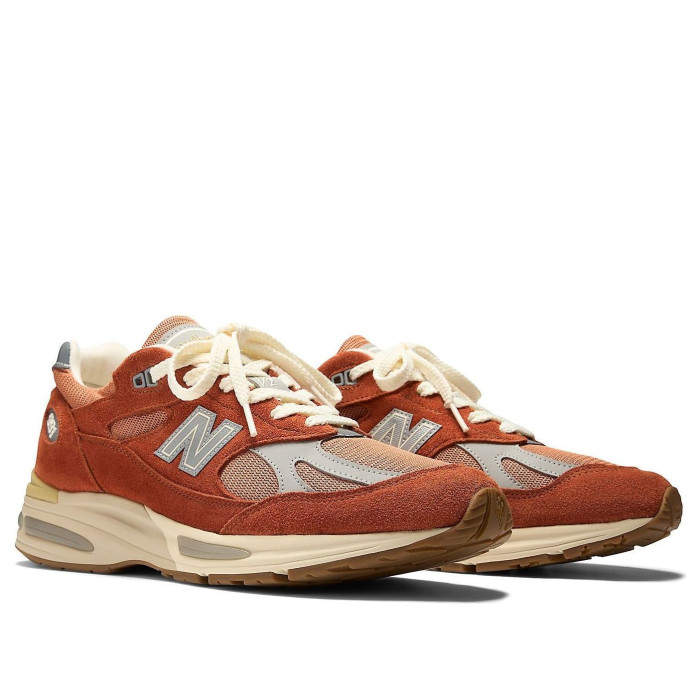 New Balance 991v2 Made In UK Potters Clay - мужская сетка размеров New Balance 991v2 Made In UK Potters Clay - мужская сетка размеров