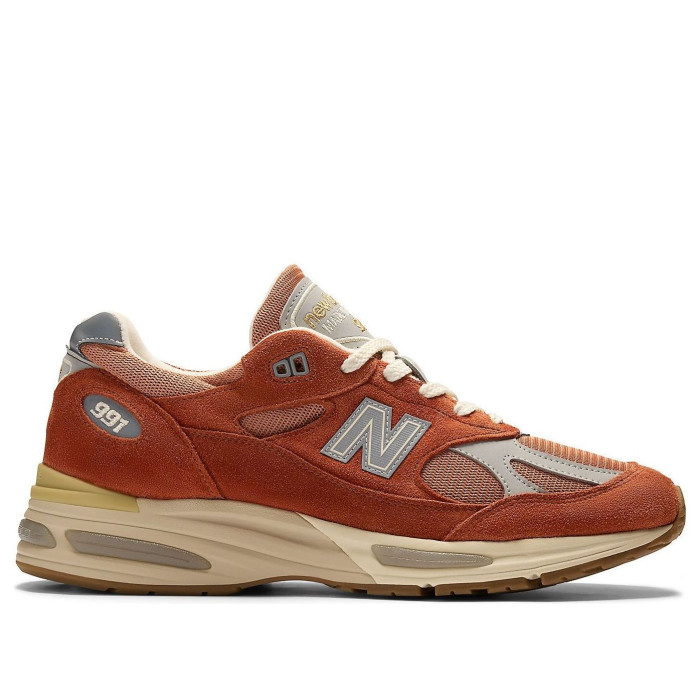 New Balance 991v2 Made In UK Potters Clay - мужская сетка размеров New Balance 991v2 Made In UK Potters Clay - мужская сетка размеров