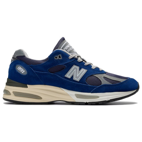 New Balance 991v2 Limoges Pageant Blue - мужская сетка размеров