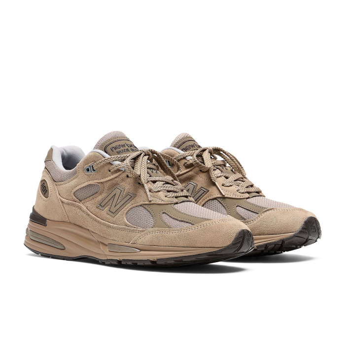 New Balance 991v2 MiUK Walnut Shitake - мужская сетка размеров New Balance 991v2 MiUK Walnut Shitake - мужская сетка размеров