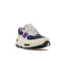 New Balance 992 MiUSA White Royal Purple Fuchsia