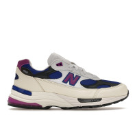 New Balance 992 MiUSA White Royal Purple Fuchsia