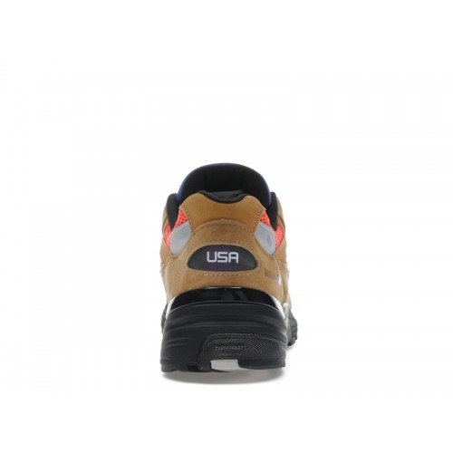 Кроссы New Balance 992 MiUSA Action Bronson Tiger Eye - мужская сетка размеров